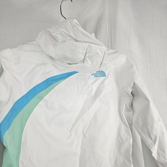 The North Face Hyvent Coat 3 in 1  Fleece Jacket Hooded Girls M(10/12) - Picture 6 of 8